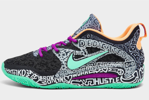 New 2023 Nike KD 15 “Brooklyn Graffiti” Running Shoes DC1975-005