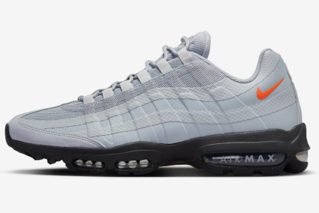 Nice Outlet 2023 Nike Air Max 95 Ultra Grey Orange FD0662-001