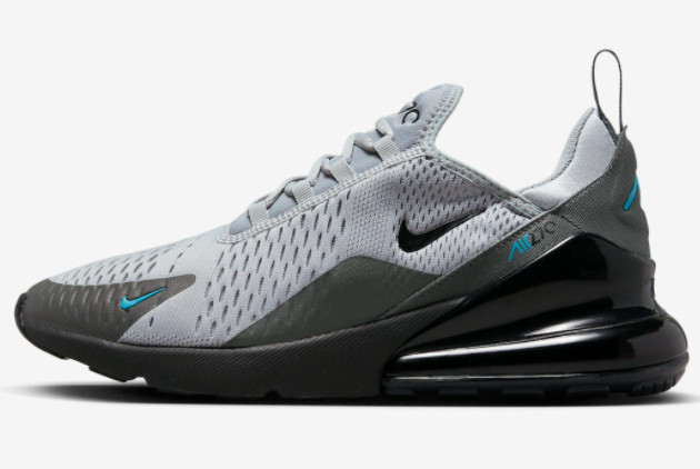 Running Shoes 2022 Nike Air Max 270 Grey/Laser Blue FD9747-001