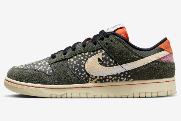 2023 Nike Dunk Low “Rainbow Trout” Skateboard Shoes FN7523-300