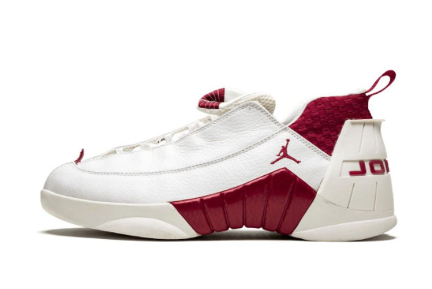 Brand New 2023 Air Jordan 15 Low “Deep Red” Basketball Shoes 136035-161