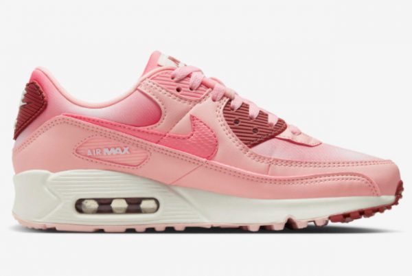 Hot Sale 2023 Nike Air Max 90 “Pink Airbrush” Lifestyle Shoes FN0322-600-1