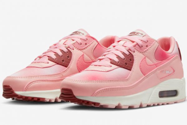Hot Sale 2023 Nike Air Max 90 “Pink Airbrush” Lifestyle Shoes FN0322-600-2