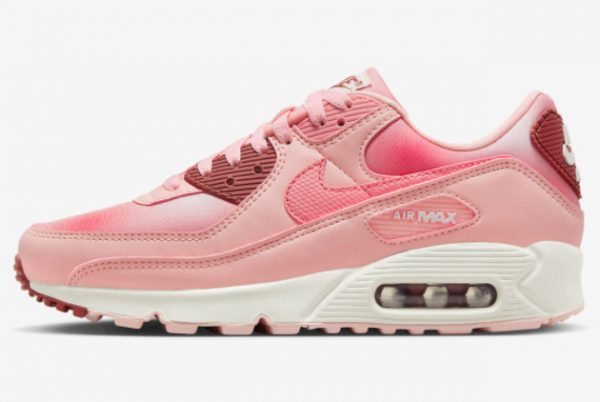 Hot Sale 2023 Nike Air Max 90 “Pink Airbrush” Lifestyle Shoes FN0322-600