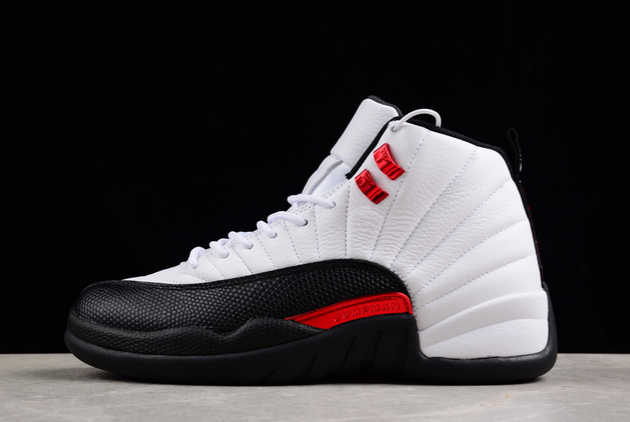 2023 New Air Jordan 12 Red Taxi CT8013-162 Basketball Shoes