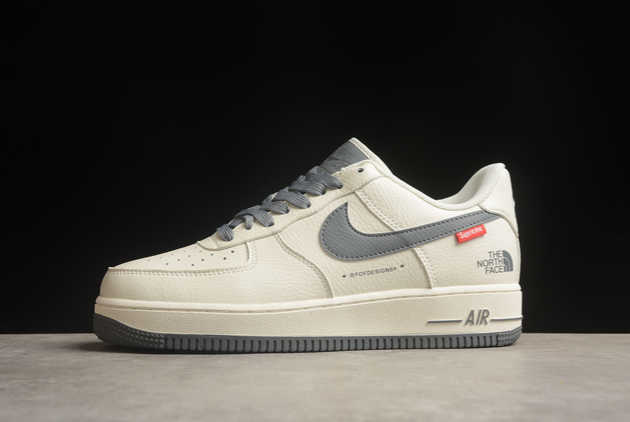 2023 Cheap Supreme x The North Face x Nike Air Force 1 '07 Low SU2305-008 Shoes