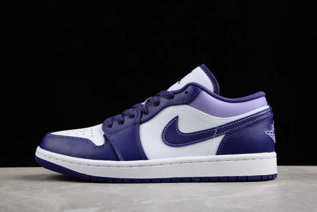 2023 Discount Air Jordan 1 Low Sky J Purple 553558-515 Basketball Shoes