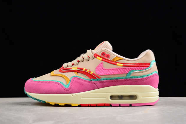 2023 Discount Nike Air Max 1 Familia Pinksicle and Hemp FN0598-200 Shoes