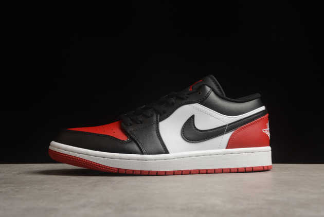 2024 Release Air Jordan 1 Low SE Bred Toe AJ1 553558-161 Basketball Shoes