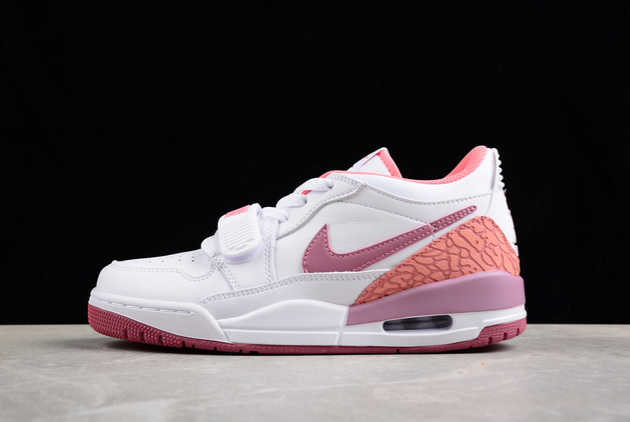 2024 Release Air Jordan Legacy 312 Low White Pink PN3407-161 Basketball Shoes