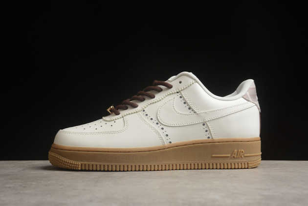 2024 Release Nike Air Force 1 Low Brogue Sail FV3700-112 Basketball Shoes