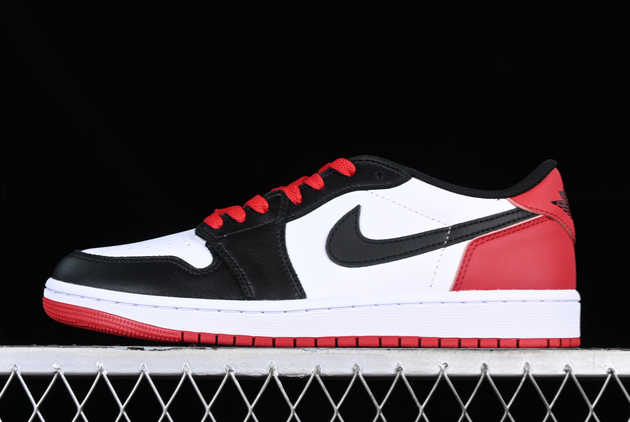 Buy 2023 Air Jordan 1 Low Black Toe AJ1 CZ0790-106 Basketball Shoes