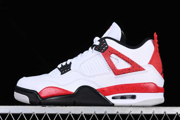 Buy 2023 Air Jordan 4 Red Cement AJ4 DH6927-161 Basketball Shoes