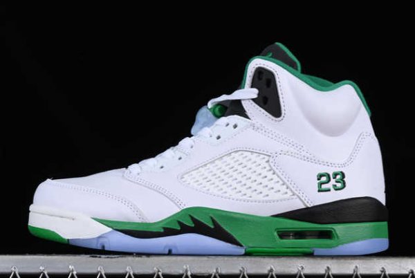 Buy 2023 Air Jordan 5 Retro AJ5 Lucky Green DD9336-103 Basketball Shoes
