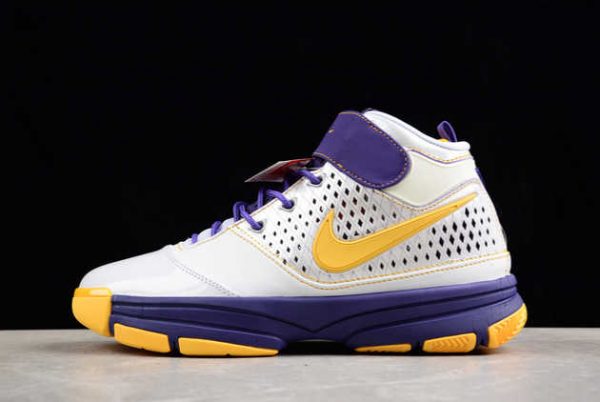 Buy Cheap Nike Zoom Kobe 2 Lakers Home 316022-171 Basketball Shoes