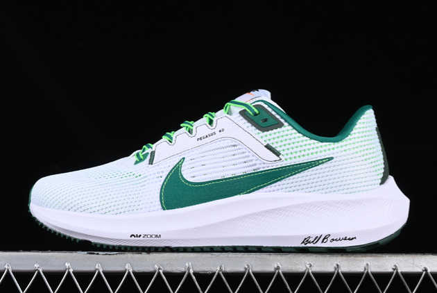 Buy New 2023 Nike Air Zoom Pegasus 40 PRM White Green Strike FJ0329-100 Basketball Shoes