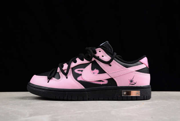 Hot Nike SB Dunk Low Pink Black FD1231-001 Shoes For Sale