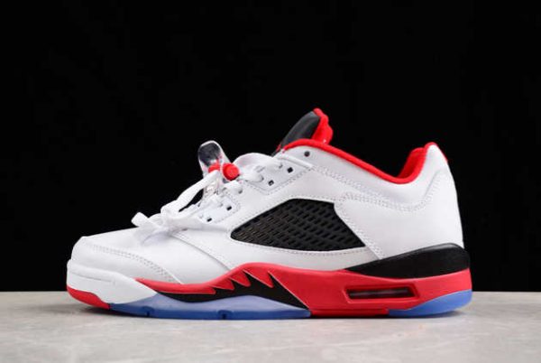 Hot Sale 819171-101 Air Jordan 5 Low Fire Red AJ5 Basketball Shoes