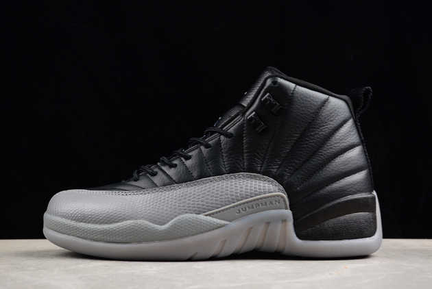 2024 Air Jordan 12 Black Wolf Grey CT8013-019 Basketball Shoes