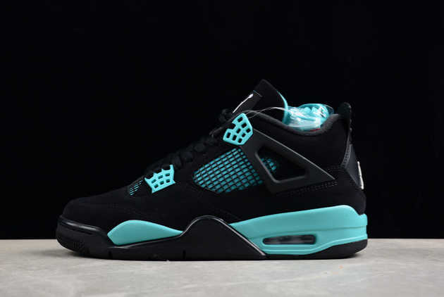 2024 New Air Jordan 4 AJ4 Black Tiffany DH6927-001 Basketball Shoes