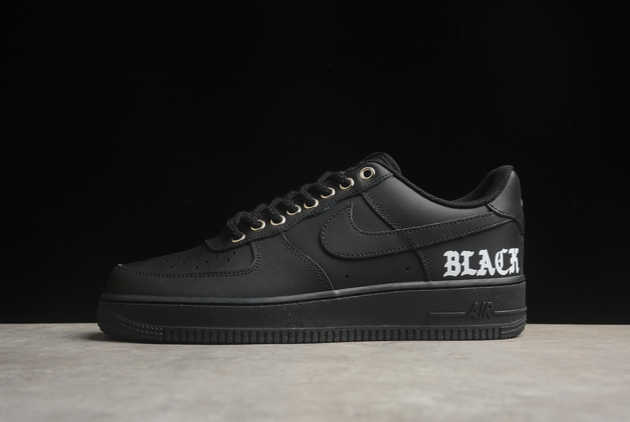 2024 New DD8959-001 Nike Air Force 1 '07 Triple Black Basketball Shoes