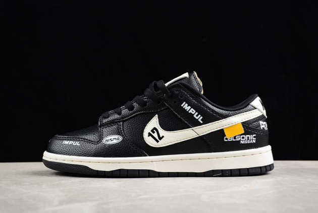 2024 New DV0834-010 Nike Dunk Low Retro S017 Black White Basketball Shoes