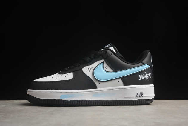 2024 Nike Air Force 1 07 Black White Volt DV0788-006 Basketball Shoes
