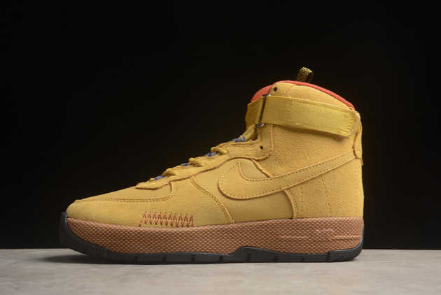 2024 Nike Air Force 1 Wild Wheat Gold FB2348-700 Basketball Shoes