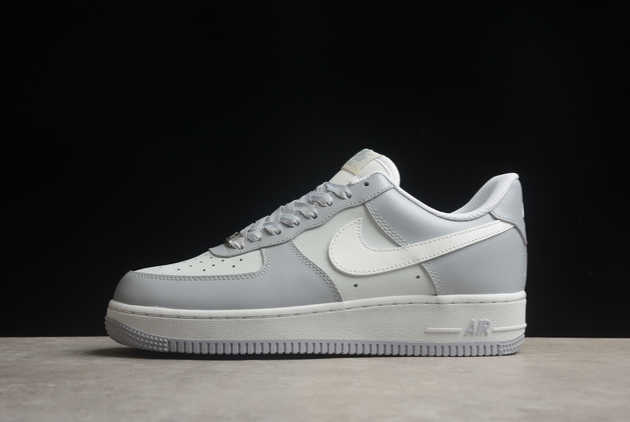 2024 Release Nike Air Force 1 07 Low Light Grey White CW1888-606 Basketball Shoes
