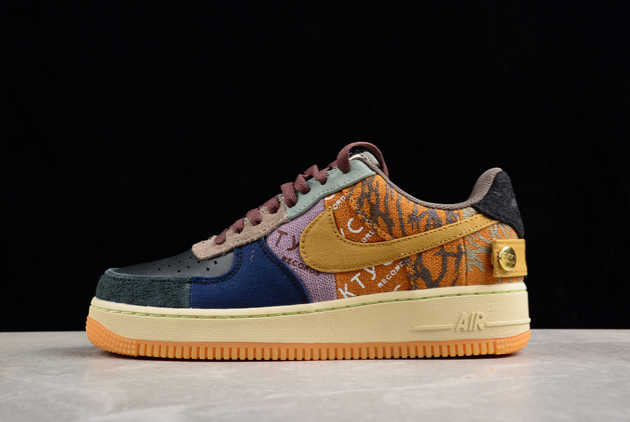 2024 Release Nike Air Force 1 Low Travis Scott Cactus Jack CN2405-900 Basketball Shoes