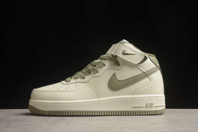2024 Release Nike Air Force 1 Mid Olive Green Off White PA0920-908 Basketball Shoes