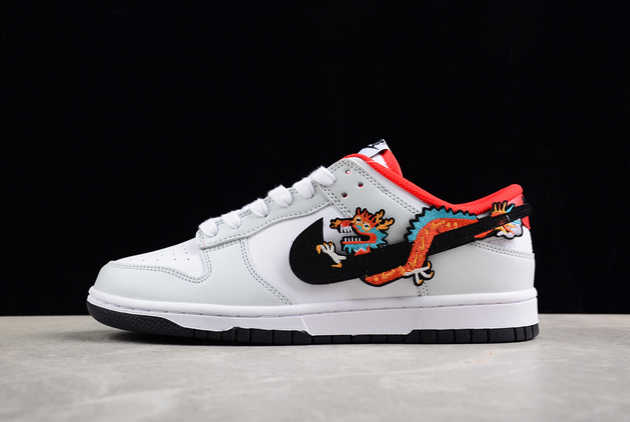2024 Release Nike Dunk Low Year of the Dragon FZ5528-101 Basketball Shoes
