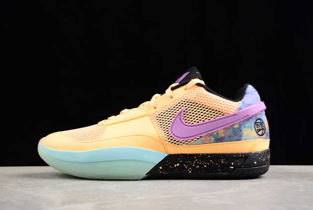 2024 Release Nike Ja 1 EYBL Melon Tint FQ4293-800 Basketball Shoes