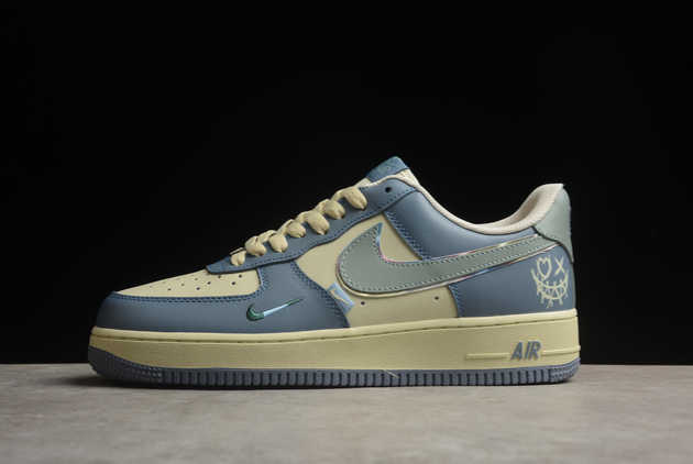 2024 Nike Air Force 1 '07 Low Blue Clown XL2312-333 Basketball Shoes