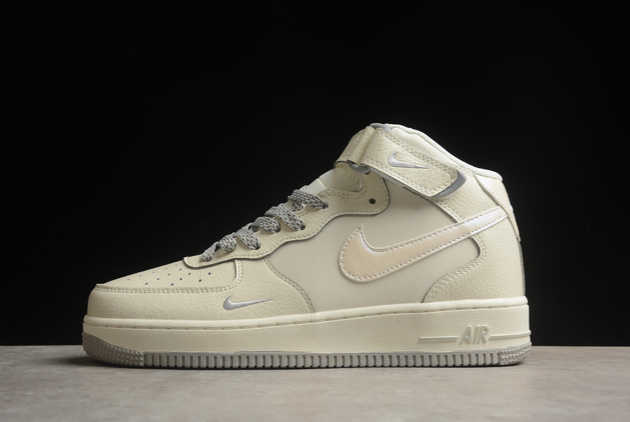 2024 Nike Air Force 1 '07 Mid Beige SG2356-806 Basketball Shoes