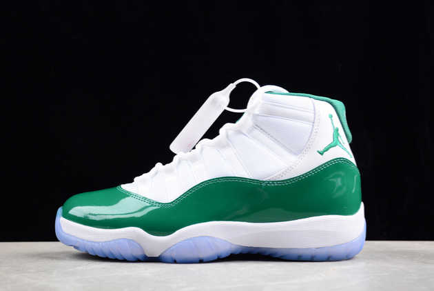 2024 Air Jordan 11 Retro White And Green AJ11 CT8012-113 Basketball Shoes