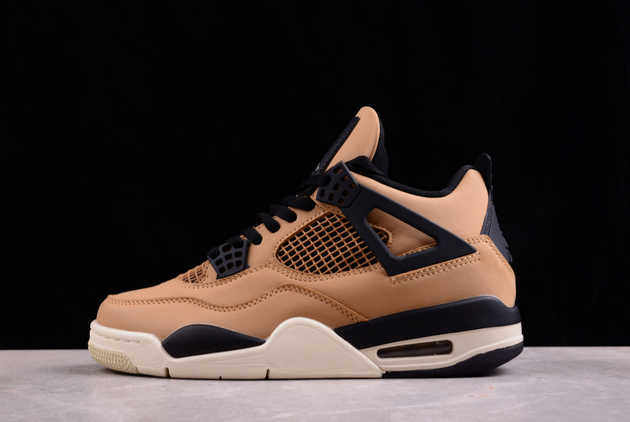 2024 Air Jordan 4 Retro Rare Mushroom Fossil AQ9129-200 Basketball Shoes