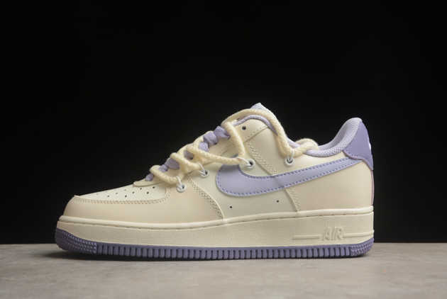 2024 Nike Air Force 1 '07 Low Milk White/Blue BD7701-02 Basketball Shoes