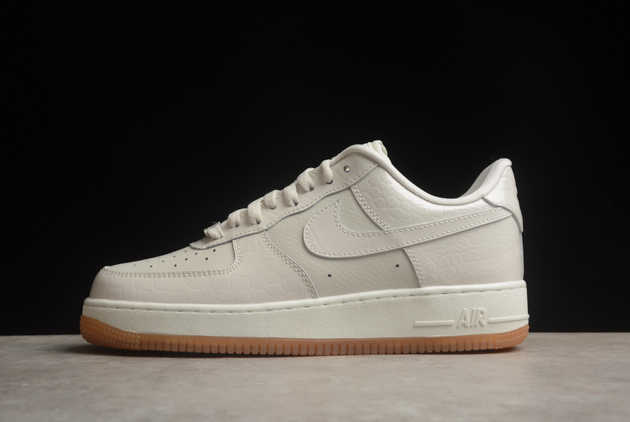 2024 Nike Air Force 1 Low '07 Phantom Croc DZ2708-001 Basketball Shoes