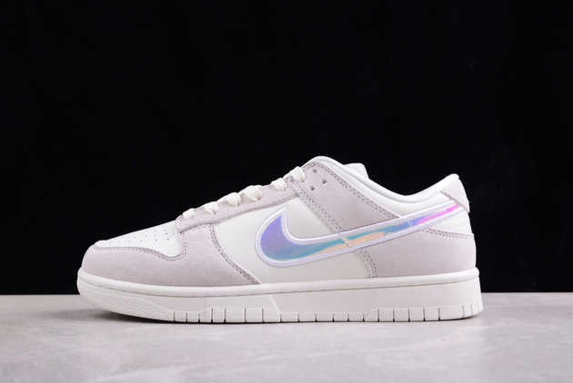 2024 Nike Dunk Low Iridescent Swoosh HF5074-133 Basketball Shoes