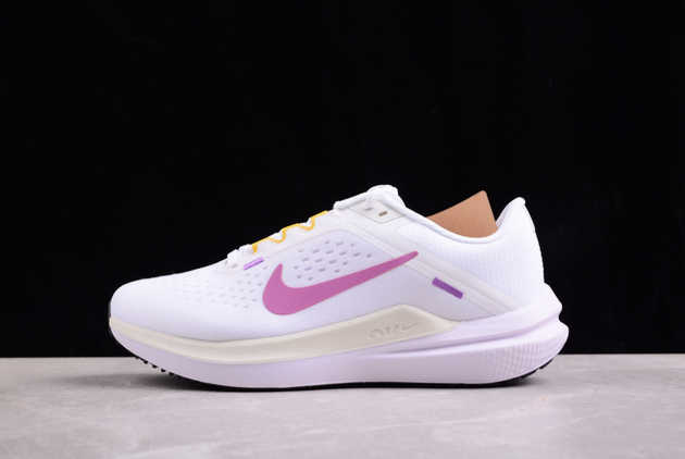 2024 Nike Winflo 10 White Fuchsia Dream DV4023-103 Basketball Shoes
