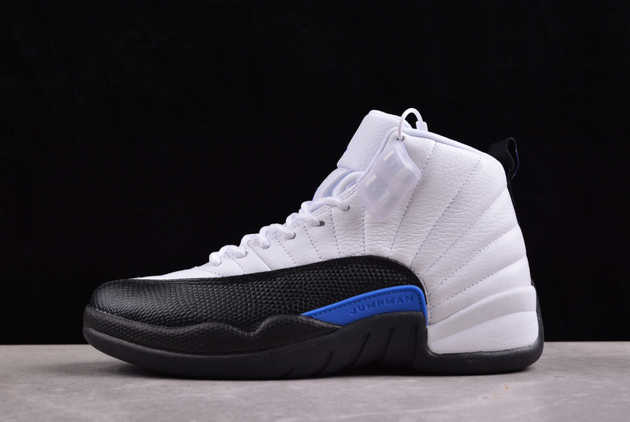 2024 Air Jordan 12 Blueberry White/Black-Game Royal CT8013-140 Basketball Shoes