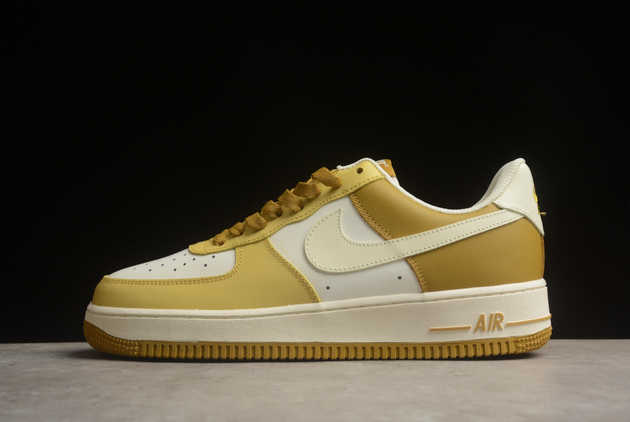 2024 Nike Air Force 1 Low '07 Bronzine Saturn Gold FZ4034-716 Basketball Shoes