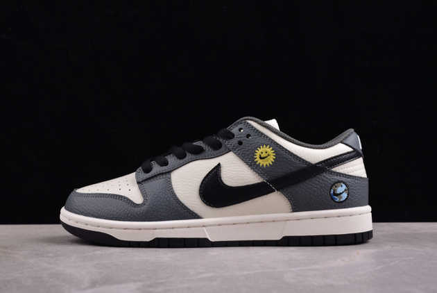 2024 Nike SB Dunk Low White Black Grey BB1609-116 Basketball Shoes