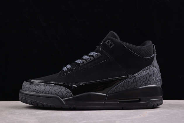 2024 Air Jordan 3 AJ3 Black Cement 136064-002 Shoes